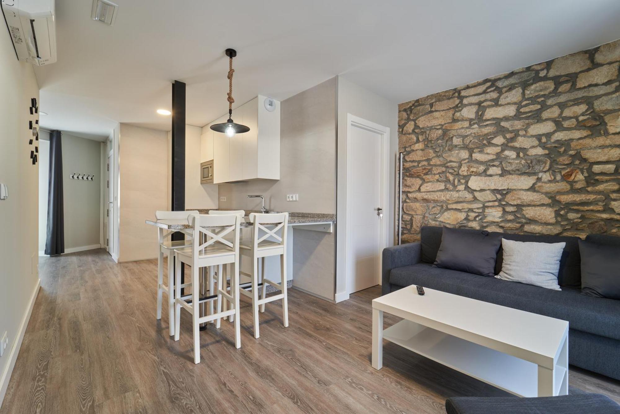 Apartamentos Carballal Palas de Rei Bagian luar foto
