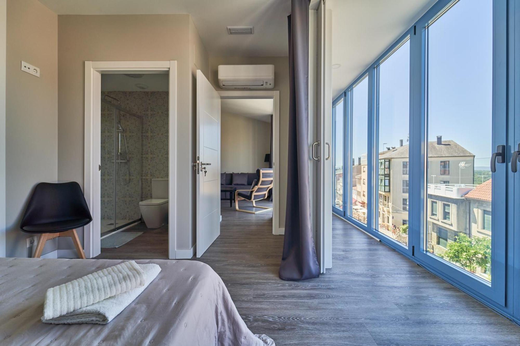 Apartamentos Carballal Palas de Rei Bagian luar foto